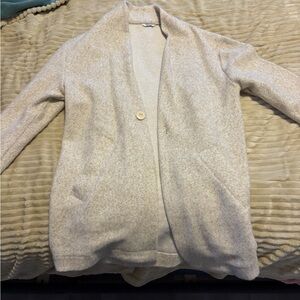 Reitmans Cream Knit Cardigan